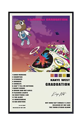 XIHOO Kerry Kanye Graduation Poster - Signed Limited Edition Review