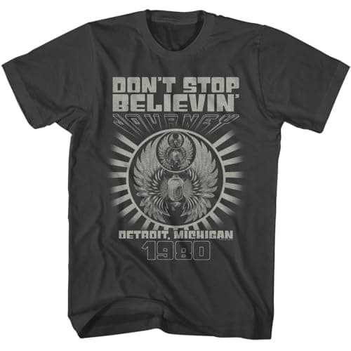 Camiseta Journey Don't Stop Believin' Detroit '80 – Análisis Completo 2025