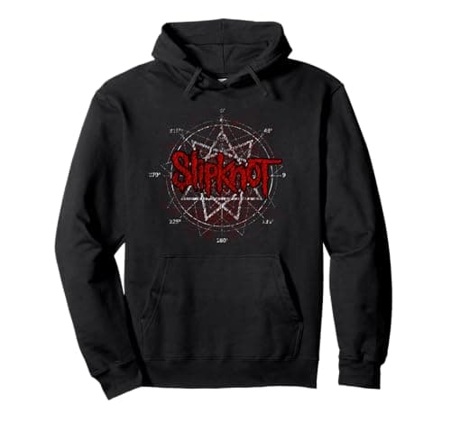 Slipknot Scribble Star Logo Pullover Hoodie