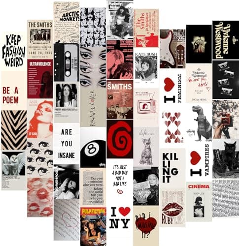 KBKBART Y2K Room Decor Review: 50-Piece Downtown Girl Wall Collage Kit