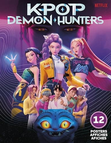 Netflix KPop Demon Hunters (2025) Poster Book