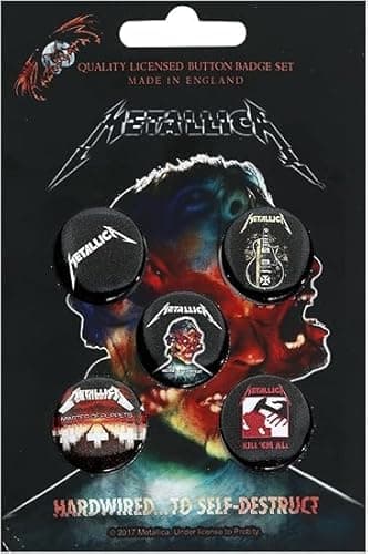 Metallica Badge Pack
