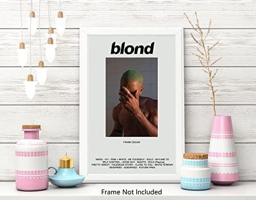 Frank Ocean Blond Wall Decor Poster 12x18