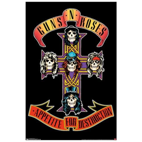Guns N' Roses Cross Wall Poster Review – Worth Buying?