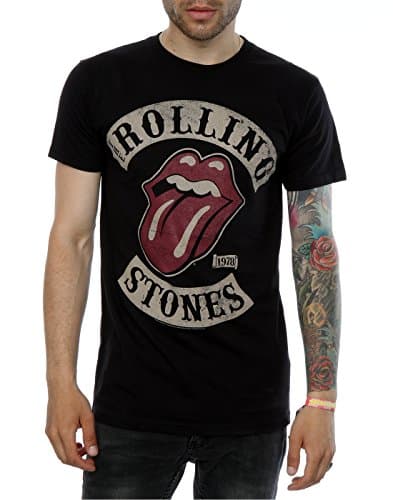 Rolling Stones Men's Tour 78 T-Shirt Black