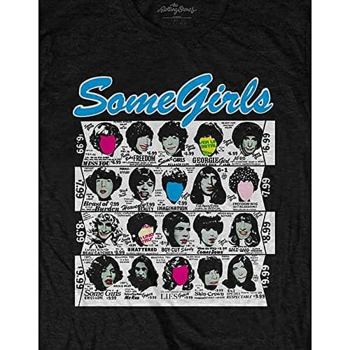The Rolling Stones 'Some Girls Album' (Black) T-Shirt (Large)