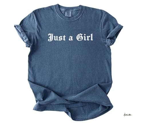 NO Doubt Band Tee | Vintage-Inspired Rock Shirt, Tragic Kingdom Design - Just a Girl Black