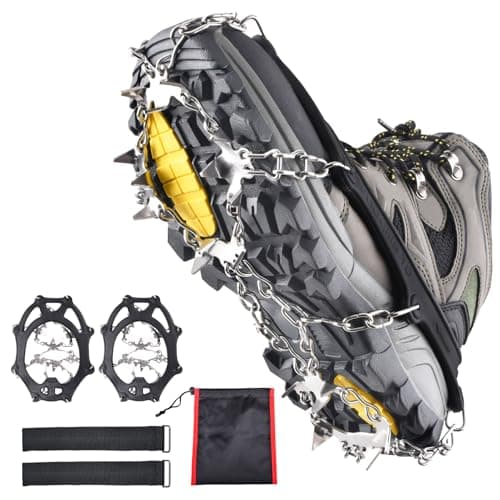 Azarxis Crampons Ice Traction Cleats Review – stabilitet på is och snö