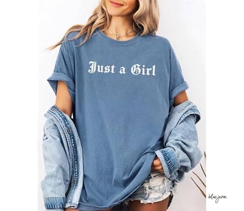 NO Doubt Band Tee | Vintage-Inspired Rock Shirt, Tragic Kingdom Design - Just a Girl Black