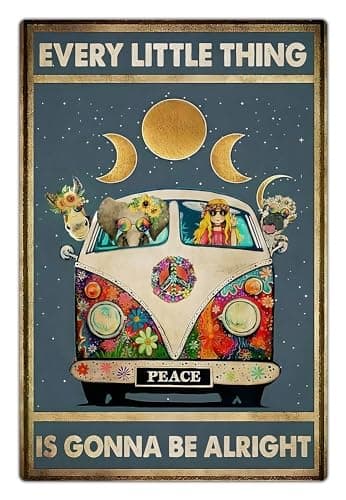 Test du Poster Mural Rétro Hippie Bestylez : Mon Avis Honête