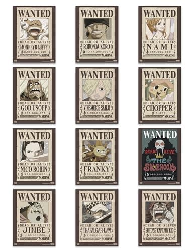 One Piece Wanted Posters Review – Honest Verdict on This 12-Poster Bundle