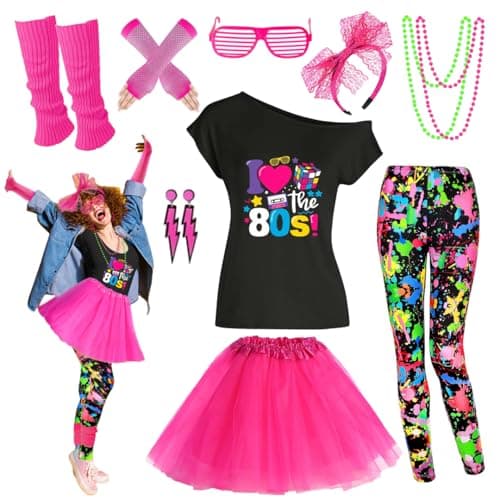 Xintorch 80s Costume Accessories Set Review – Worth It for Your Next Retro Party?