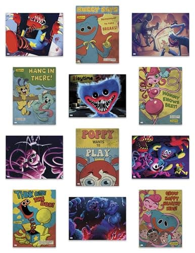 Poppy Playtime Poster Book – Test et Avis Complet