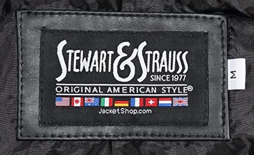 Stewart & Strauss Varsity Letterman Jacket Royal Blue Wool & Gold Leather,C135-LT